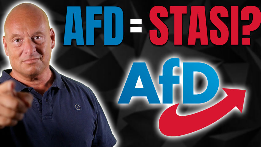 WAHL HEUTE: Ist die AFD in Wahrheit eine Stasi-Partei?!